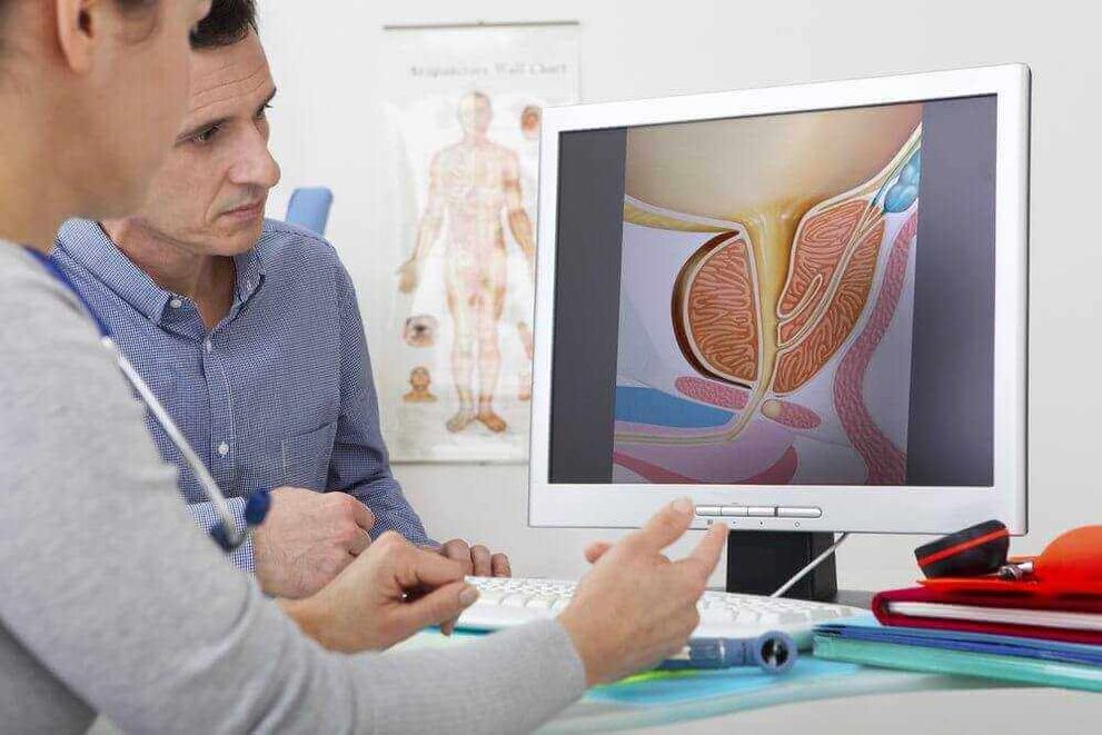 Diagnosis of the prostateadenoma using instrumental methods