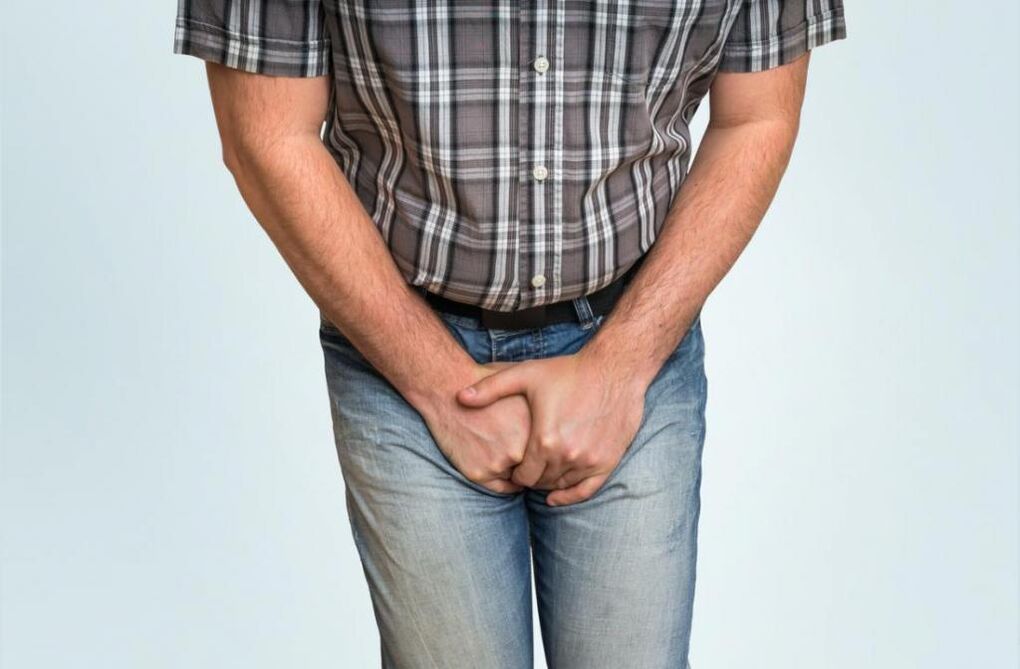 Groin pain in chronic prostatitis