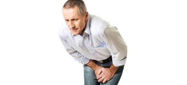 Pain in the perineum in a man is a sign of prostatitis